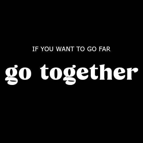 go together.